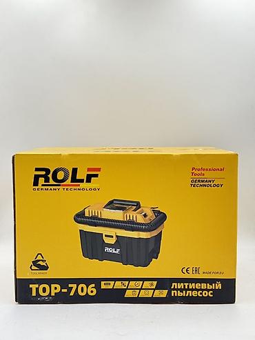 беспроводной пылесос: ROLF TOP-706 — аккумуляторный (литиевый) пылесос-строительный ящик — 3