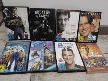 dvd фильмы: DVD фильмы лицензированные; купили в Европе. В основном на немецком и