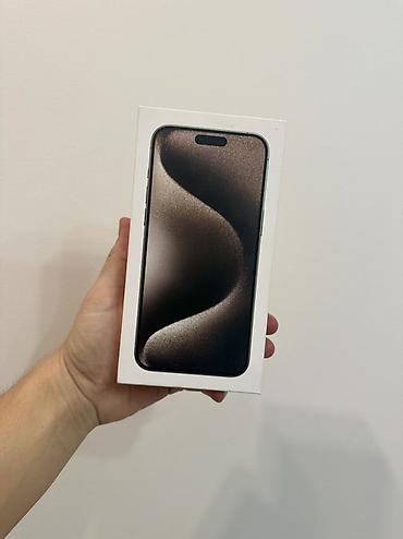 apple magic: IPhone 15 Pro Max, Б/у, 256 ГБ, Natural Titanium, Защитное стекло, Чехол, Кабель, 84 % — 5
