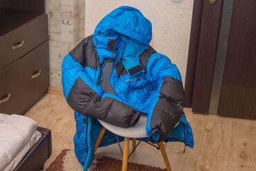 пуховик мужской очень теплый: Куртка 7XL (EU 54), цвет - Синий