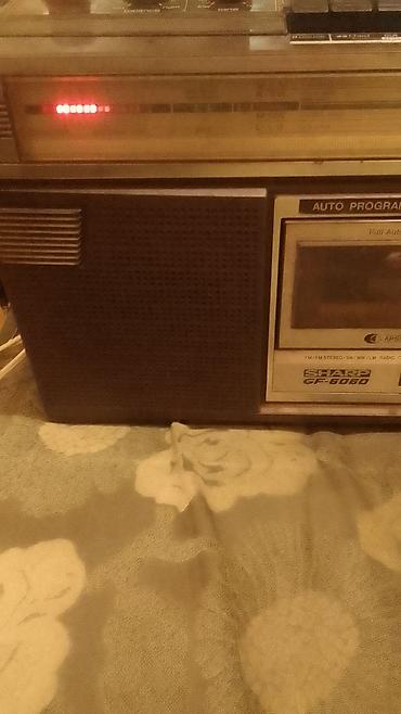 machine: Sharp GF-6060 radio-kaset yazıcı - FM/FM Stereo, SW (qısa dalğa), MW — 6