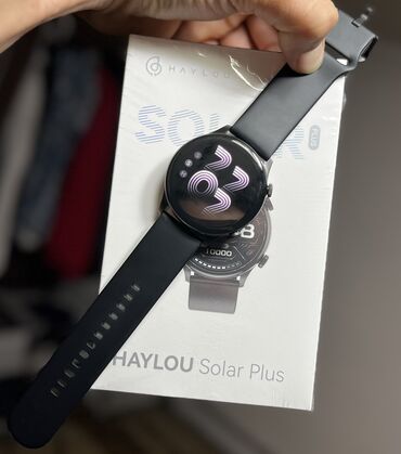 щвейцарские часы: Часики Xiaomi Haylou Solar Plus На гарантии покупал для сестренки не