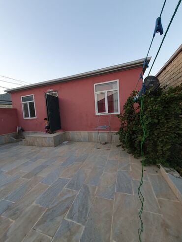 qaradag rayonunda satilan evler: 3 otaqlı, 80 kv. m, Kredit yoxdur, Orta təmir