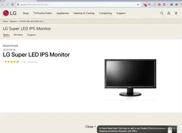 Monitori: *** AKCIJA *** 0320 Monitor LG Flatron IPS231P: -Rezolucija 1920 x — 2