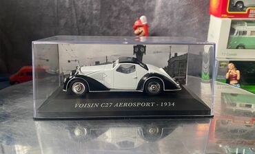 Avtomobil modelləri: Коллекционная модель Voisin C27 Aerosport white 1934 EDICOLA ALTAYA