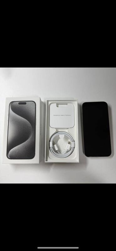 айфон 13 про реплика: IPhone 15 Pro, Новый, 128 ГБ, White Titanium, Чехол, 94 %