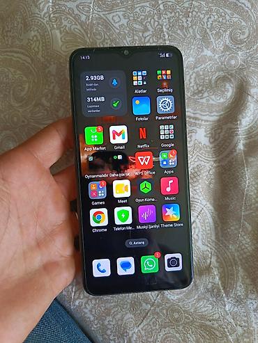 Mobil telefonlar: Oppo A18, 128 GB, rəng - Qara, Barmaq izi — 1