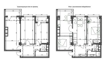 аренда квартира кок джар: 3 комнаты, 80 м², Элитка, 11 этаж, ПСО (под самоотделку)