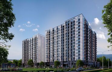 квартиры семейным: 1 комната, 53 м², Элитка, 4 этаж, ПСО (под самоотделку)