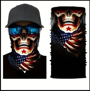 Digər kişi geyimləri: Maya qiymətinə maska yəni şərf var moto və velosiped sürərkən istifadə — 7