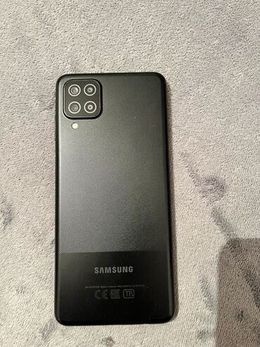 samsung 10 1: Samsung Galaxy A12, rəng - Qara, Barmaq izi