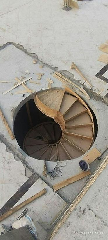 Бетонные лестницы: Бетонная лестница Для дома, Гарантия, Форма лестницы: Много-маршевая, Стиль: Хайтек — 40