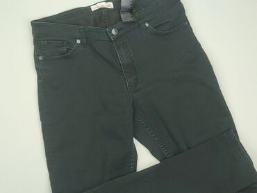 spodnie damskie joggery moro bojówki wysoki stan: Jeans, H&M, 2XL (EU 44), condition - Good