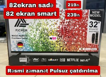 129 ekran tv: Yeni Televizor Ficher Pulsuz çatdırılma