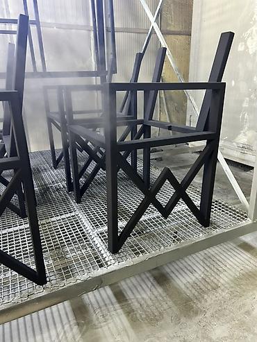 Sifarişlə kreslolar: Təkərsiz, Metal — 2
