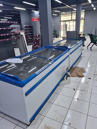 Soyuducu avadanlığı: 2 ədəd BODRUM dondurucu uzunluq 2,10 sm 600 l 2si bir yerda 3200 — 1