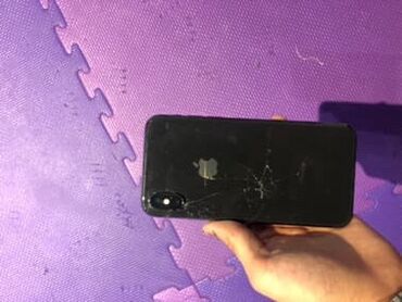 платиновые номера sim: IPhone X, Колдонулган, 256 ГБ, Black Titanium, 78 %