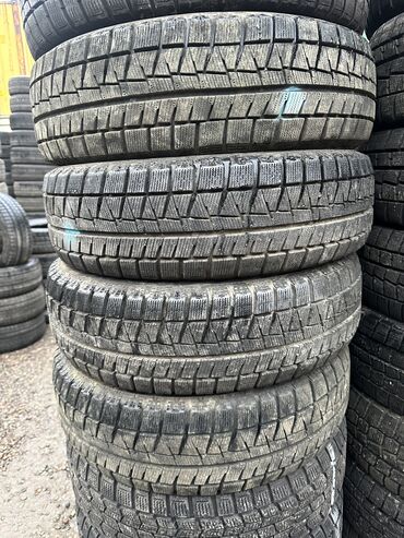 Шины: Шины 195 / 65 / R 15, Зима, Б/у, Комплект, Легковые, Япония, Bridgestone