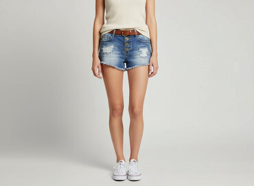 spodenki denim tears: Szorty damskie, rozmiar XS