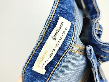 straight: Stradivarius, Jeansy damskie, rozmiar 2XS — 4