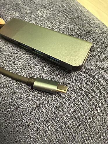 hoco e96a: Usb hub с hdmi портом. поддержка 4к-2к изображений. можно выводить — 4