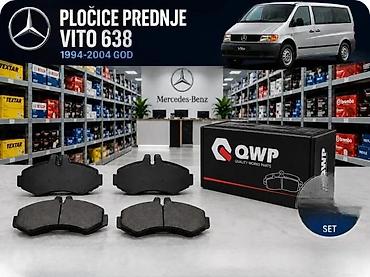 Kočione pločice: PLOCICE DISK KLESTA MERCEDES VITO 638 4GOD | Disk plocice Mercedes — 3