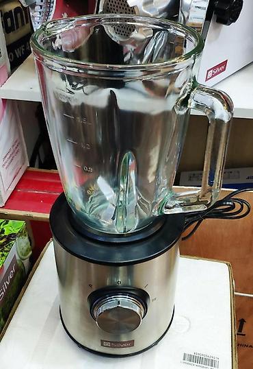 blender kokteyl: Blender kokteyl silver turk istehsali 750 watt 1.5 litr şüşə qabli — 3