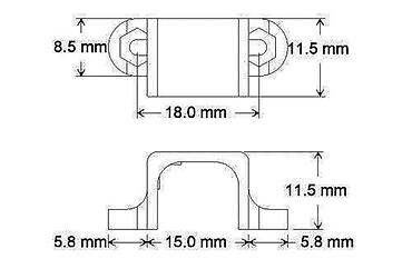 12mm Mikro Motor Tutucu – 2 ədəd Bu yığcam tutucu ilə Mikro Metal