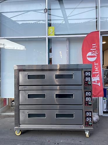 Elektrik soba, Çörək, Şirniyyat üçün, Pizza, 3 mərtəbəli, Yeni