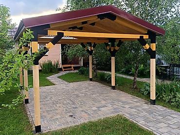 Другие товары для дома и сада: Универсальные коннекторы для беседки (Брус / Профильная труба) — 12