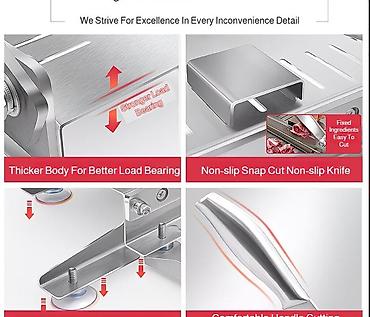 sto 90x90: Ručno seckalo za meso/ribu sa polugom – profesionalna stočna guilotina — 8