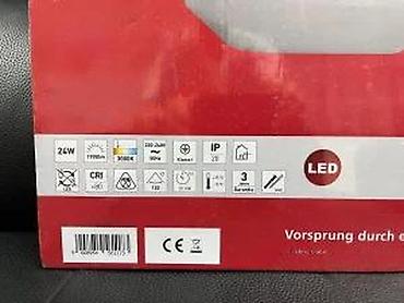 Rasveta: LED plafonska/zidna svetiljka e2 elektro – white² Q - Snaga: 24 W - — 13