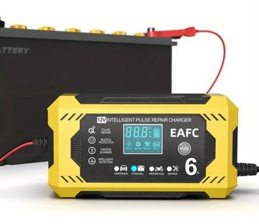 akumulyator: 12V impulslu təmir şarj cihazı avtomobil, yük maşını və motosiklet