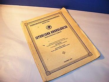 starinska: ISTORIJSKA HRONOLOGIJA JUGOSLOVENSKIH ZEMALJA priručna biblioteka — 1