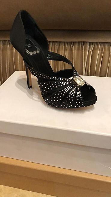 Tuflilər: Tuflilər, Dior, Ölçü: 35, rəng - Qara, Yeni — 4