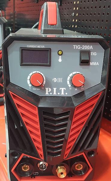 svarka aparatı: P.I.T. TIG-200A qaynaq aparatı - Qaynaq növləri: TIG və MMA — 1