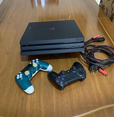 Satılır: PS4 Pro 1TB 450 azn. Accountdakı oyunlar: GTA 5,Gran Turismo