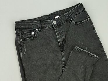 joggery damskie woskowane: H&M, Jeansy damskie, rozmiar M