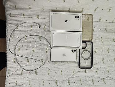 iphone se 32gb: IPhone 11, Б/у, 128 ГБ, Серебристый, Коробка, 82 % — 1