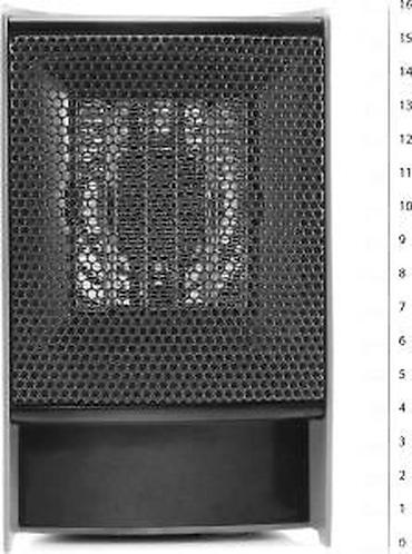 Keramičke grejalice: Keramički grejač TRISTAR KA-5033 – 500 W - Kompaktan stolni grejač sa — 9