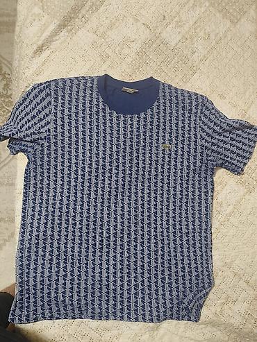 светло голубые: Мужская футболка, XL, Lacoste, Новый, цвет - Синий — 1