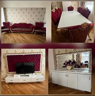 İşlənmiş, Komod, Masa və oturacaqlar, Divan