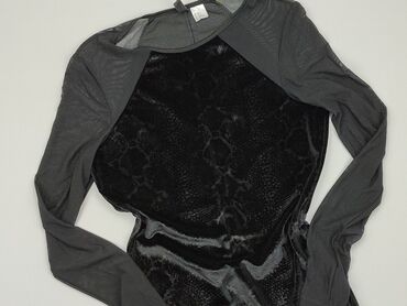 t shirty damskie czarne z nadrukiem: Dress, S (EU 36), H&M, condition - Very good