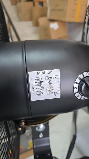 su cəni satılır: Sərinkeş MistFan600watt Sulu Sərinkeş Mist fan Model : MFM - S26 — 7