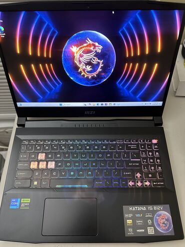 ноутбук 4070: Ноутбук, MSI, 16 ГБ ОЭТ, Intel Core i7, 15.6 ", Колдонулган, Жумуш, окуу үчүн, эс тутум SSD