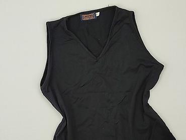 czarne bluzki basic: Top damski, rozmiar M — 1