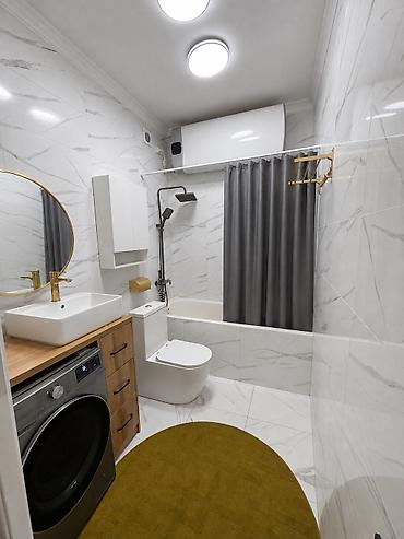 1км квартира: 4 комнаты, 108 м², Улан-2 мкр 106 серия улучшенная, 4 этаж, Евроремонт — 10