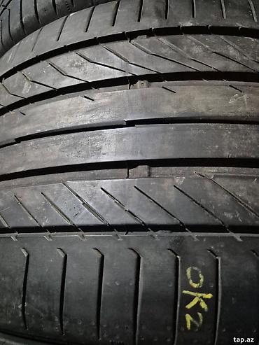 Təkərlər: Continental şinləri 295/35 R20, 255/40 R20 Təkərlər demək olar ki — 2