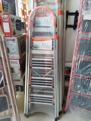 Другие инструменты: Alüminium pilləkən – “Aluminum Step Ladders” - Material: yüngül və