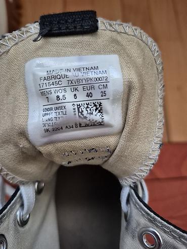 patike geox zenske: Converse Chuck Taylor All Star Run Star Motion – crne visoke patike - — 6
